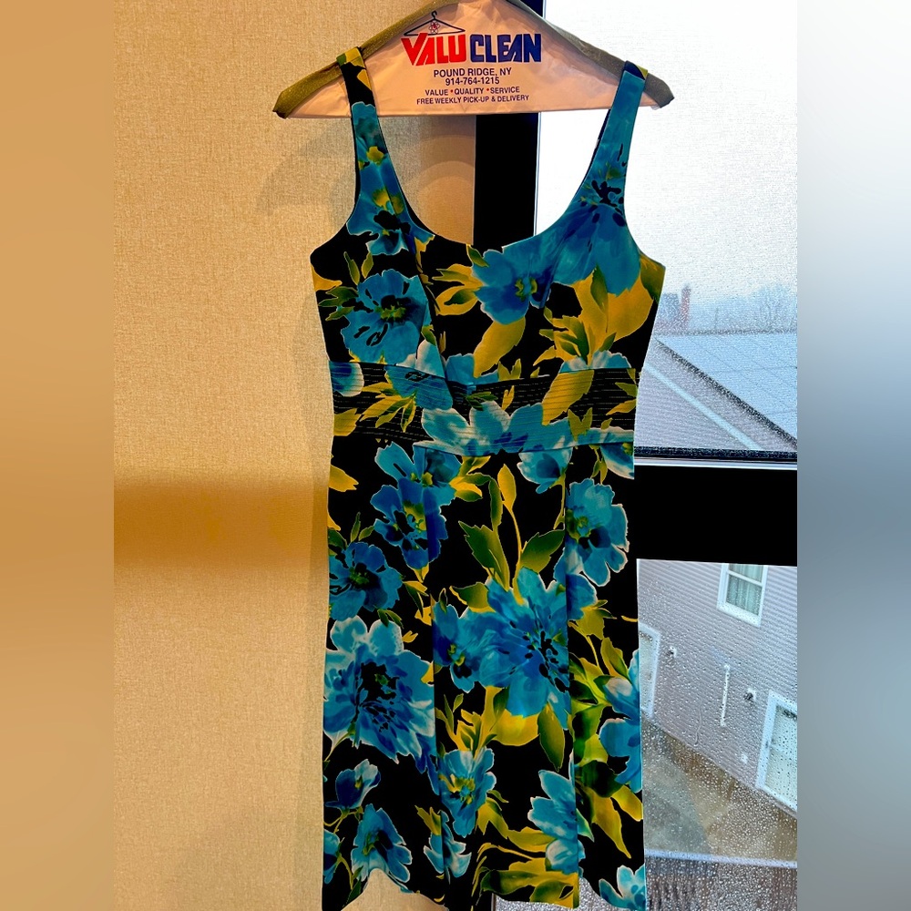 Floral Donna Ricco Work Dress Size 4